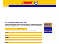tewes-heizung-sanitaer.de Webseite Vorschau