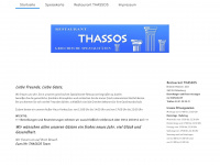 thassos.de Webseite Vorschau