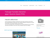 frig-freiburg.de Webseite Vorschau