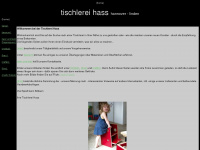 tischlerei-hass.de Webseite Vorschau