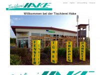 tischlerei-hake.de Webseite Vorschau