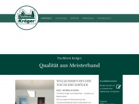 tischlerei-kroeger.de Webseite Vorschau