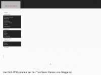 tischlerei-vonseggern.de Webseite Vorschau