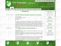 tsv-katensen.de Webseite Vorschau