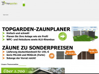 topgarden.de Webseite Vorschau