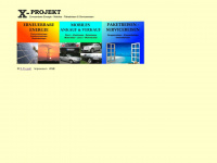 x-projekt.com Webseite Vorschau