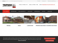 triphaus-bauunternehmen.de Webseite Vorschau