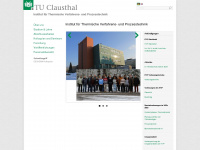 itv.tu-clausthal.de Webseite Vorschau