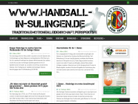 handball-in-sulingen.de Webseite Vorschau