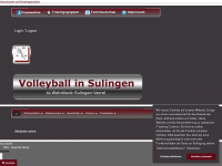 volleyball-sulingen.de Webseite Vorschau