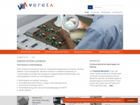 vereta.com Webseite Vorschau