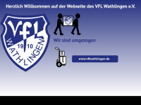 vfl-wathlingen.info Webseite Vorschau