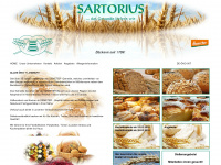 sartoriusohg.de Webseite Vorschau