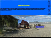 villa-altmanns.de Webseite Vorschau