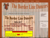 the-border-line-dancers.de Webseite Vorschau