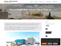 visual-creations.de Webseite Vorschau