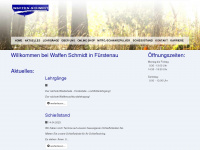 waffen-schmidt.de Webseite Vorschau