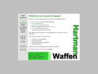 waffen-hartmann.de Webseite Vorschau