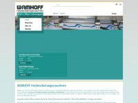 wamhoff.de Webseite Vorschau