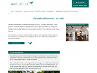 haus-hoelle.de Webseite Vorschau