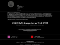wachsmuth-gruppe.de Webseite Vorschau
