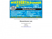 wassertraeumer.com Webseite Vorschau