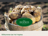 hof-hopkes.de Webseite Vorschau