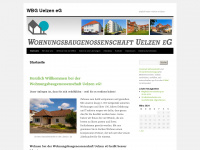 wbg-uelzen.de Webseite Vorschau
