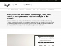 bieri.ch Webseite Vorschau