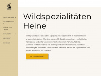 wildhandel-heine.de Webseite Vorschau