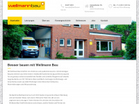 wellmann-bau.de Webseite Vorschau