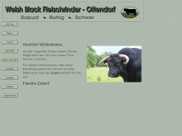 welsh-black-rinder-ottendorf.de Webseite Vorschau