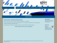 kempf-consulting.de Webseite Vorschau