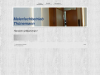 maler-thuenemann.de Webseite Vorschau