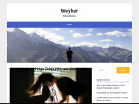 weyher-mineralbrunnen.de Webseite Vorschau