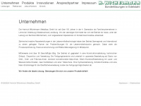 wichelmann-maschinenbau.de Webseite Vorschau