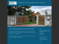 wieseler-gmbh.de Webseite Vorschau
