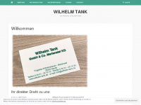 wilhelm-tank.de Webseite Vorschau