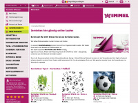 bastelbedarf-wimmel.be Webseite Vorschau