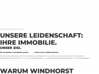 windhorst-immobilien.de Webseite Vorschau