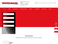 winkelmann-reisen.de Webseite Vorschau