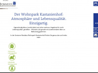 wohnpark-kastanienhof.de Webseite Vorschau