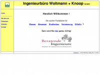 woltmann-knoop.de Webseite Vorschau