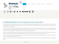 wulfekuhl.de Webseite Vorschau