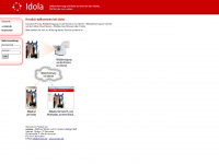 idola.de Webseite Vorschau
