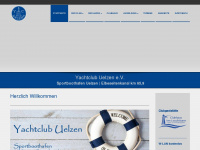 yachtclub-uelzen.de Webseite Vorschau