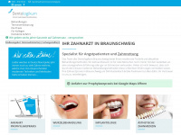 zahnarzt-braunschweig.de Webseite Vorschau