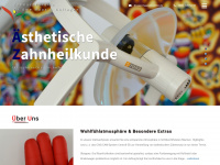 zahnarztpraxis-dr-maaz.de Webseite Vorschau