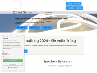 zanini.de Webseite Vorschau