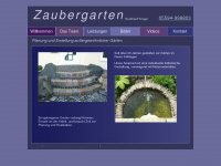zaubergarten.net Webseite Vorschau